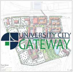 University City Gateway is one of 3 developments announced near the University City Boulevard light-rail station