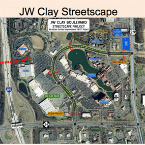 Clay Boulevard map