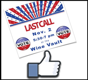 ‘Last Call’ at Wine Vault brings together candidates, UC residents