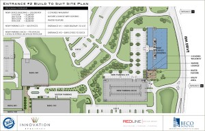 Plan for build-to-suit opportunity at Innovation Park.