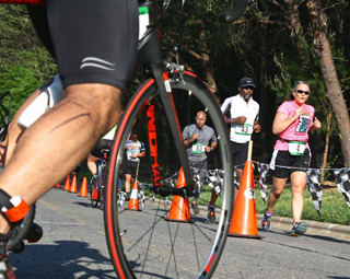 Annual Duathlon brings runners, cyclists to Research Park