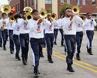 The Vance Cougar Marching Band will blow you away!
