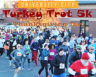 Start Thanksgiving right with University City Turkey Trot 5K