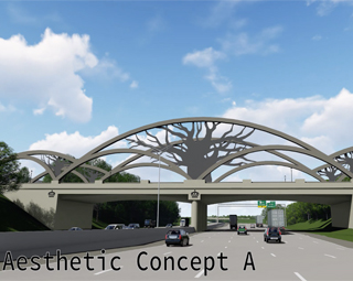 I-85 North Bridge concept
