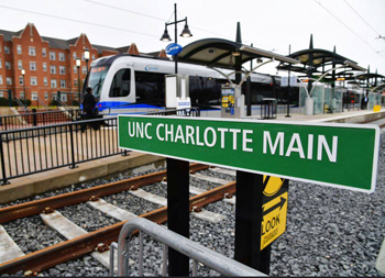 UNC Charlotte LYNX station