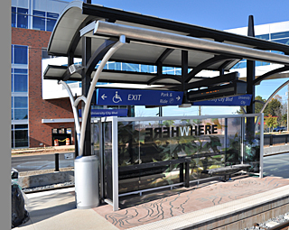 University City Boulevard Station and deck