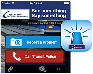 See Something, Say Something with new CATS security app