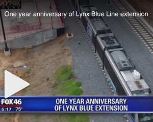 LYNX Blue Line Extension videos on the Web