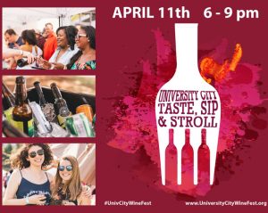 Taste, Sip & Stroll the night away on April 11!