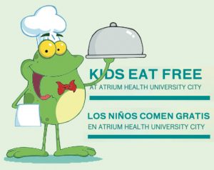 Kids Eat Free daily this summer thanks to hospital, campus